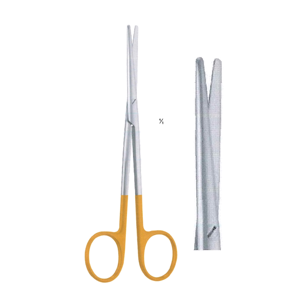 Metzenbaum-Fino Operating Scissors T/C Insert 14.5 cm, 5 3/4", B/B Str. (MBTC4-583)