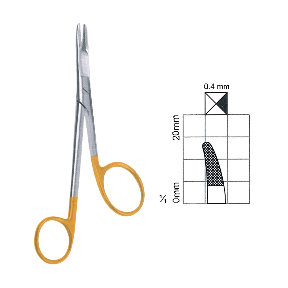 Gillies Needle Holders T.C. 16 cm, 6 1/4" (MBTC7-209)