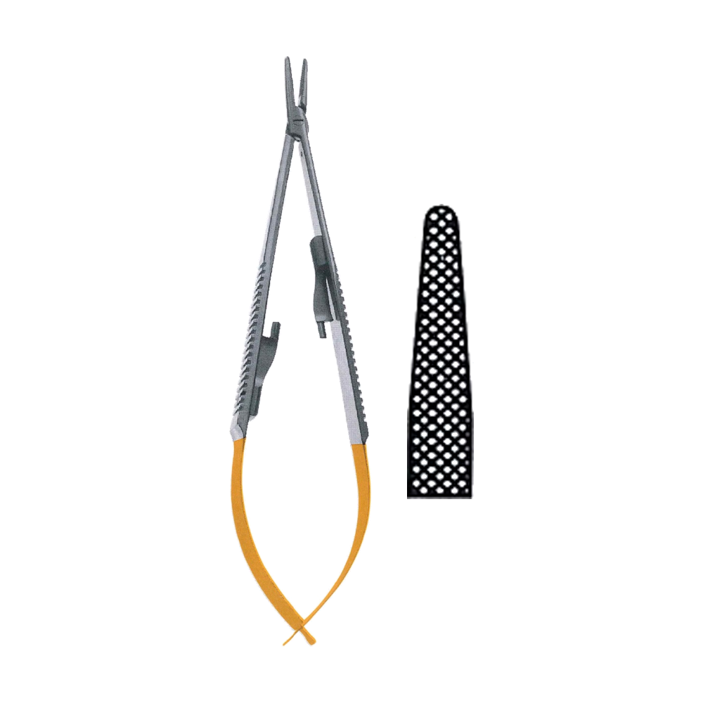 Castroviejo Needle Holders T.C. 14 cm, 5 1/2", Straight (MBTC7-241)