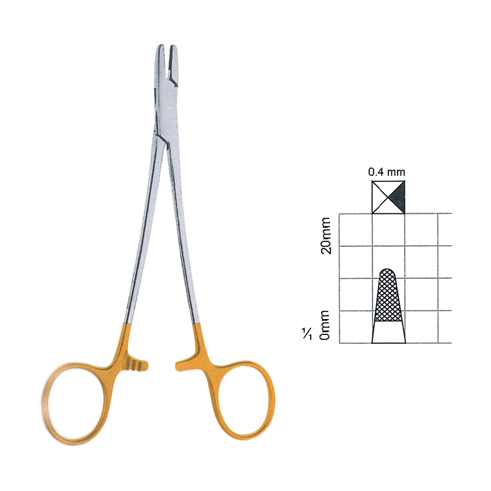 Wire Twisters Needle Holders T.C. 15.2 cm, 6", Delicate (MBTC7-247)