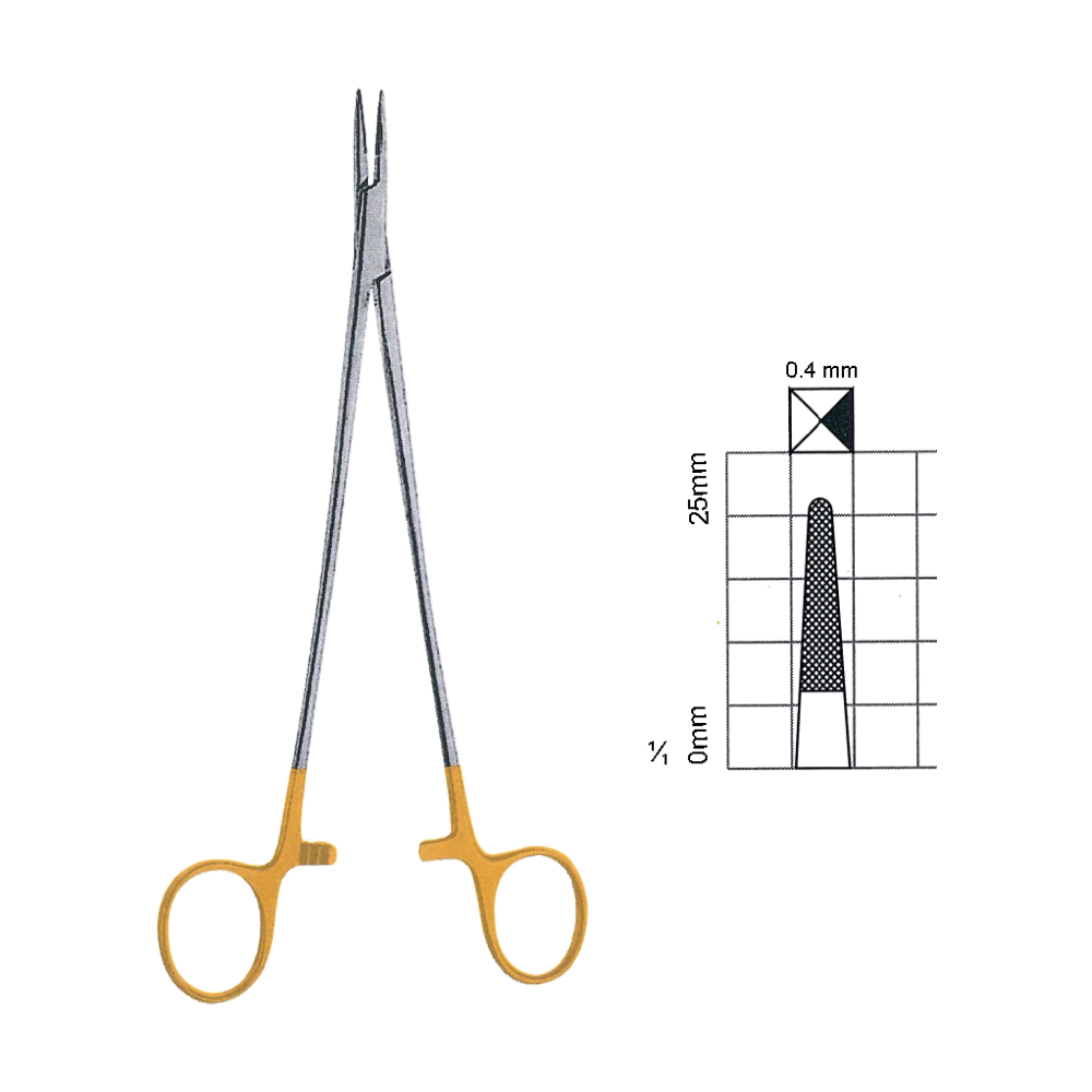 Julian Needle Holders T.C. 20.3 cm, 8", Straight (MBTC7-279)