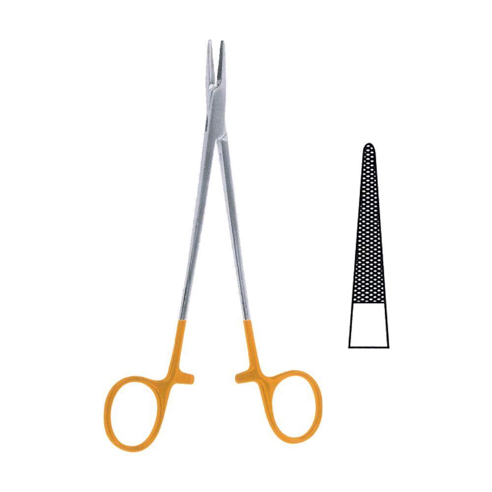 De Bakey Needle Holders T.C. 17.8 cm, 7", Delicate (MBTC7-290)
