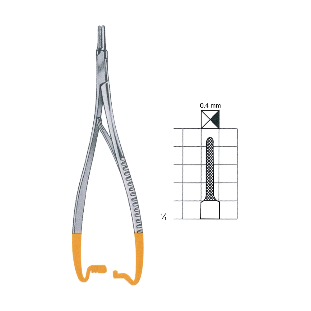 Mathieu-Ryder Needle Holders T.C. 24 cm, 9 1/2" (MBTC7-323)